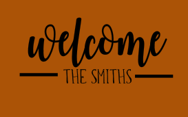 Personalized Doormat